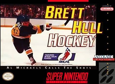 J2Games.com | Brett Hull Hockey (Super Nintendo) (Pre-Played - Game Only).