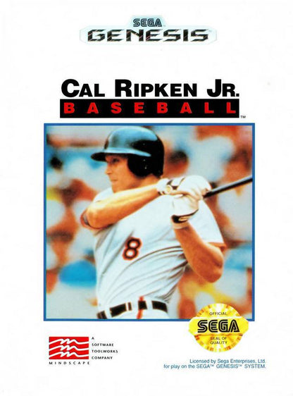 J2Games.com | Cal Ripken Jr. Baseball (Sega Genesis) (Uglies).