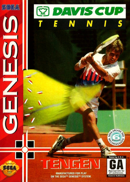 Davis Cup World Tour Tennis (Sega Genesis)