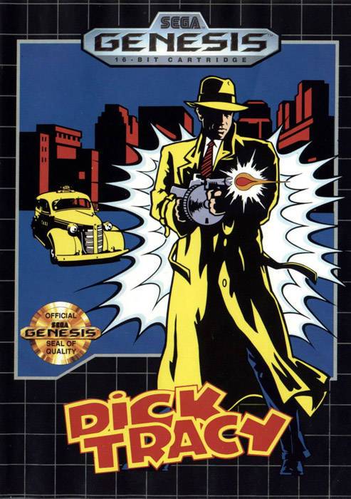 J2Games.com | Dick Tracy (Sega Genesis) (Pre-Played - Game Only).
