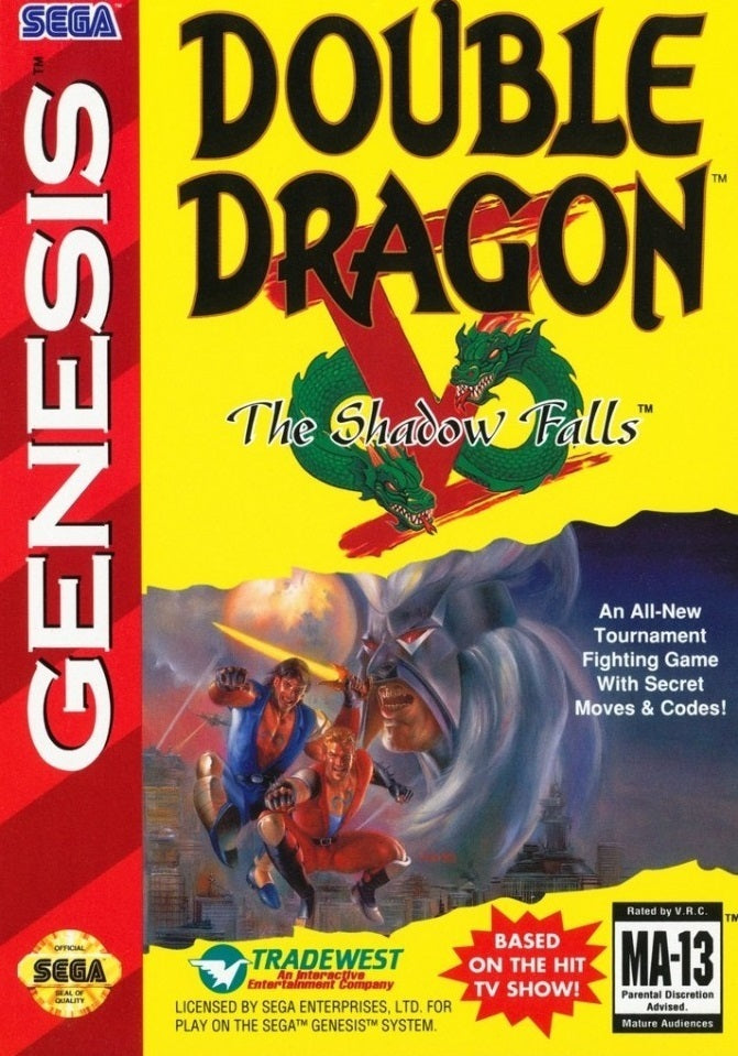 Double Dragon V: The Shadow Falls (Sega Genesis)