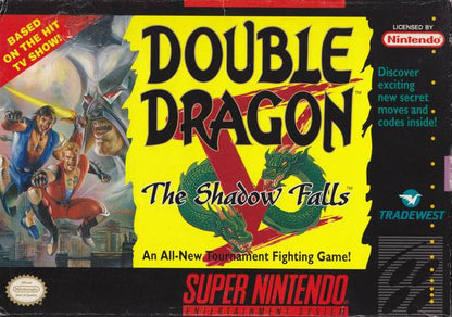 Double Dragon V La Sombra Cae (Super Nintendo)