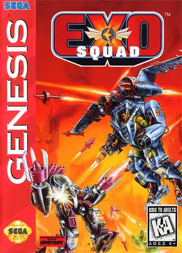 J2Games.com | Exo Squad (Sega Genesis) (Pre-Played - Game Only).
