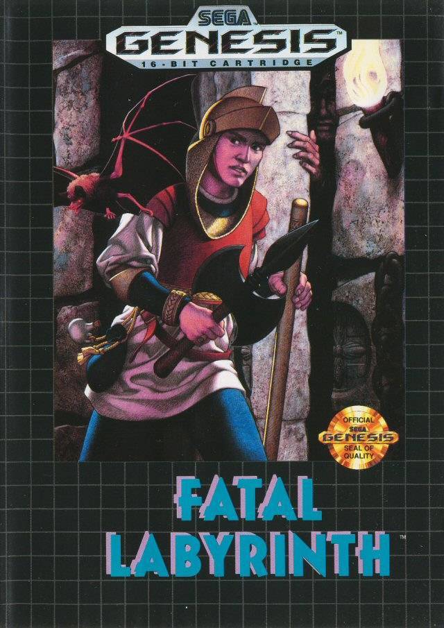 J2Games.com | Fatal Labyrinth (Sega Genesis) (Uglies).