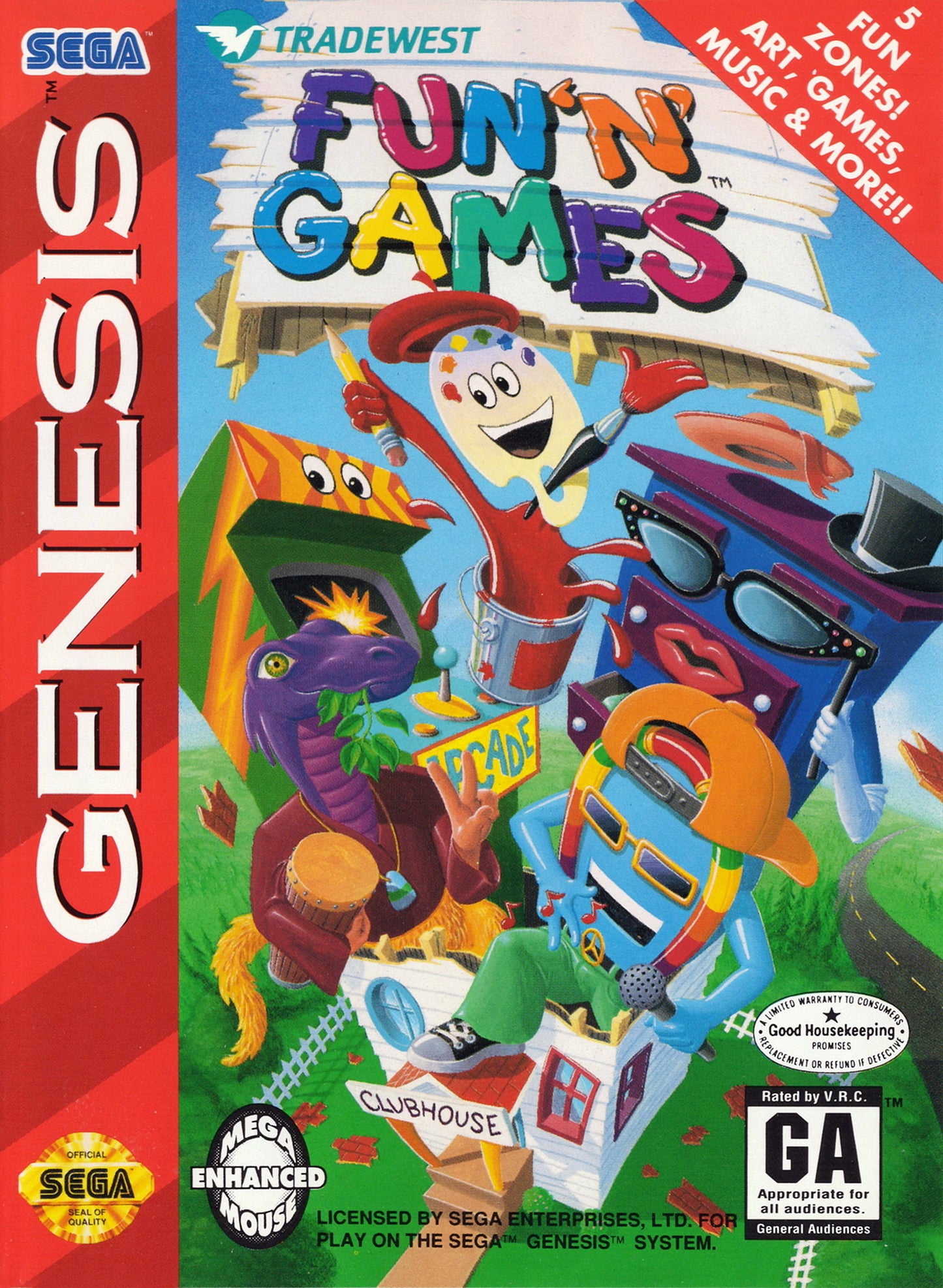 Fun 'n' Games (Sega Genesis)