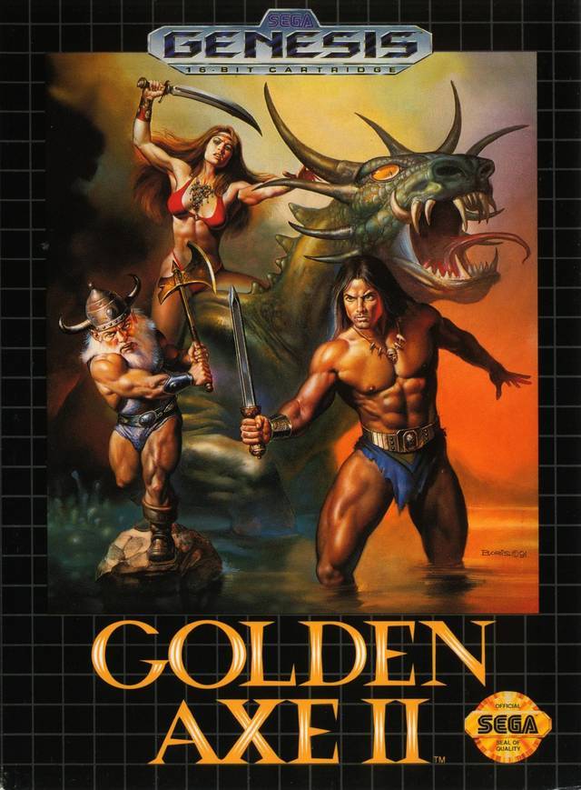 J2Games.com | Golden Axe II (Sega Genesis) (Pre-Played - Game Only).