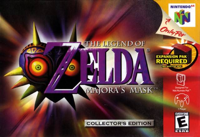 La leyenda de Zelda: La máscara de Majora (Nintendo 64)