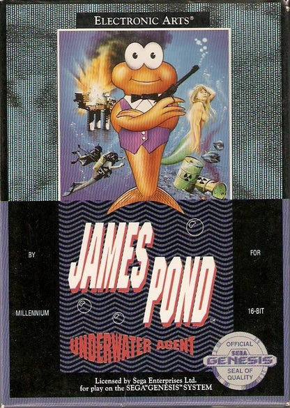 J2Games.com | James Pond (Sega Genesis) (Pre-Played - Game Only).