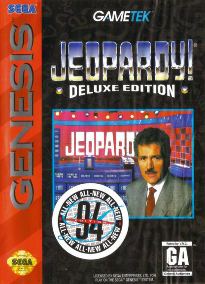 Jeopardy! Deluxe Edition (Sega Genesis)