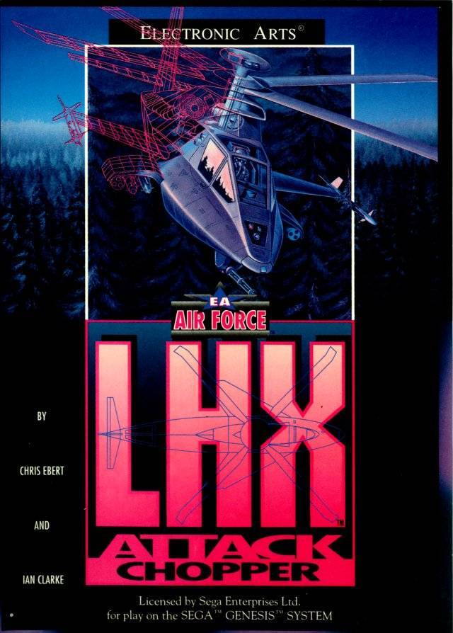 J2Games.com | LHX Attack Chopper (Sega Genesis) (Pre-Played - Game Only).
