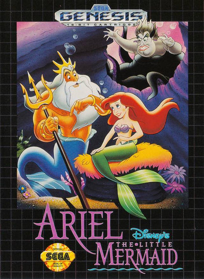 J2Games.com | Ariel the Little Mermaid (Sega Genesis) (Pre-Played - Game Only).