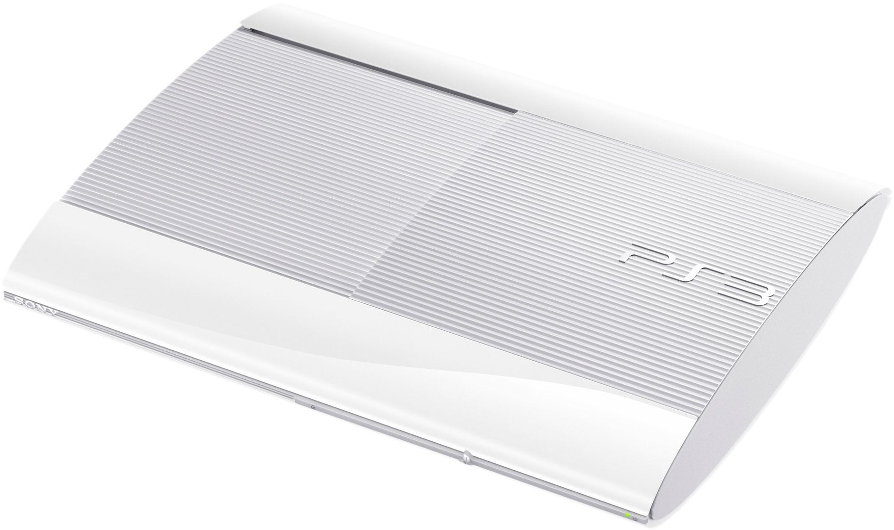 J2Games.com | Sony PlayStation 3 500GB White Super Slim (Deck Only) (Playstation 3) (Pre-Played - Game Only).