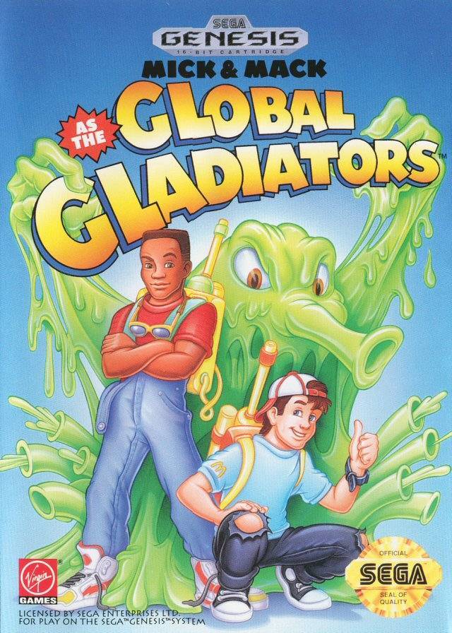J2Games.com | Mick and Mack Global Gladiators (Sega Genesis) (Pre-Played - Game Only).