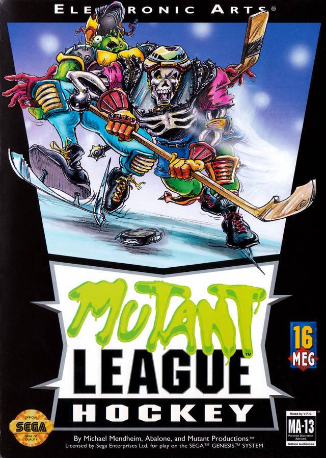 Mutant League Hockey (Sega Genesis)