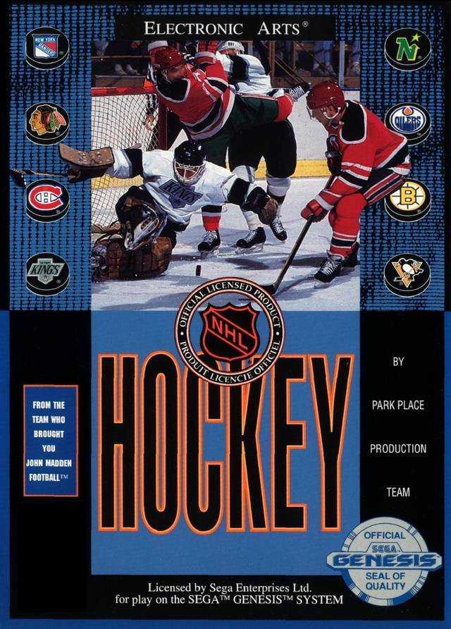 J2Games.com | NHL Hockey (Sega Genesis) (Pre-Played - Game Only).