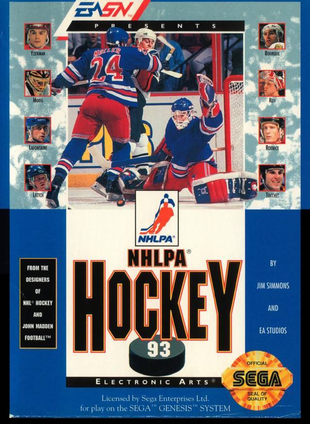 J2Games.com | NHLPA Hockey '93 (Sega Genesis) (Pre-Played - Game Only).
