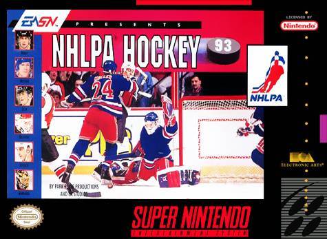 J2Games.com | NHLPA Hockey '93 (Super Nintendo) (Pre-Played - Game Only).