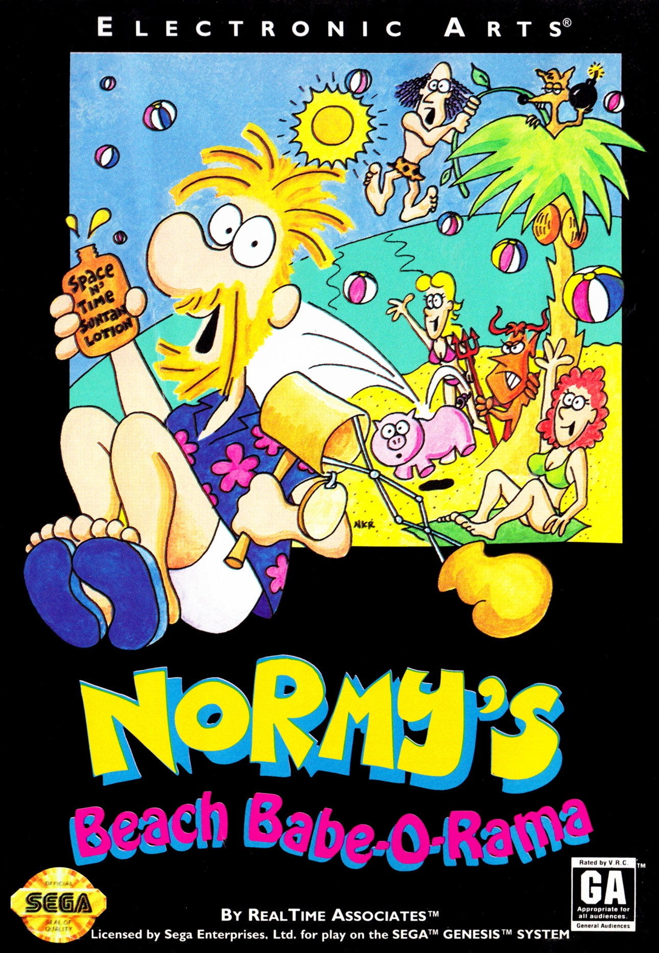 Normy's Beach Babe-O-Rama (Sega Genesis)