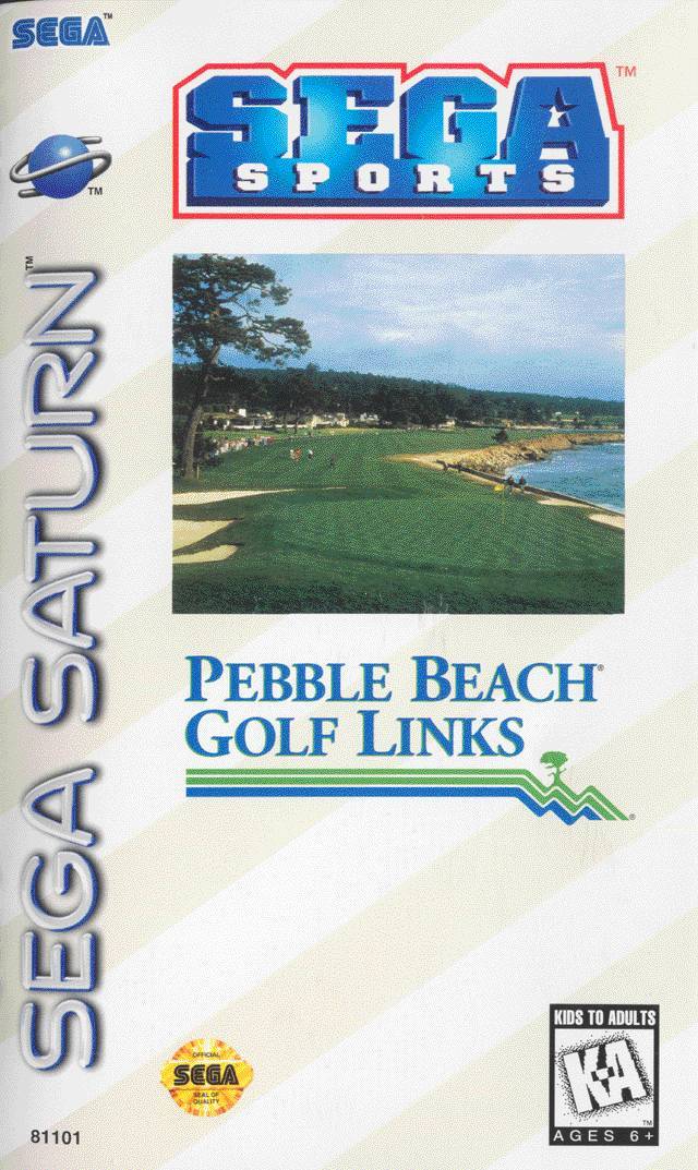 J2Games.com | Pebble Beach Golf Links (Sega Saturn) (Pre-Played - Game Only).