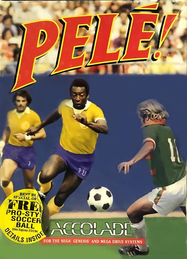 J2Games.com | Pele (Sega Genesis) (Pre-Played - CIB - Good).