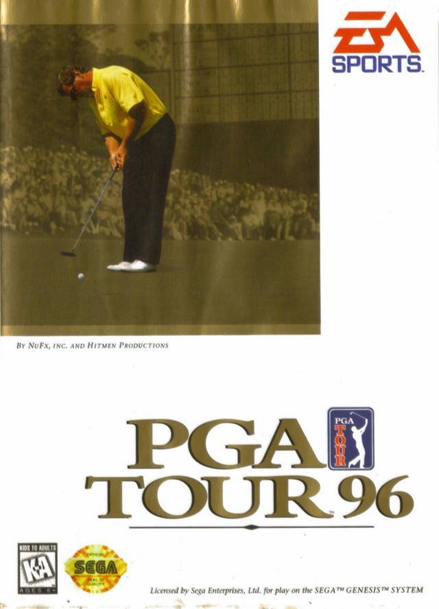 J2Games.com | PGA Tour 96 (Sega Genesis) (Pre-Played - Game Only).