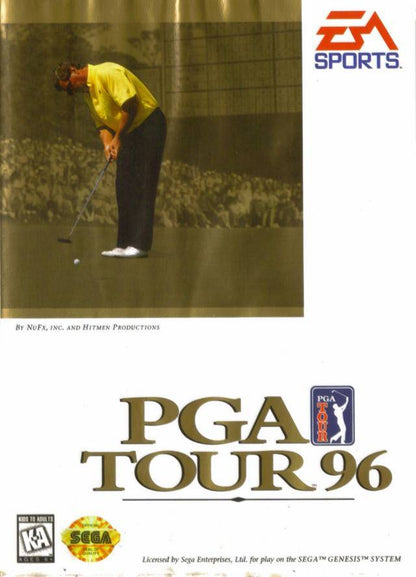 J2Games.com | PGA Tour 96 (Sega Genesis) (Pre-Played - Game Only).