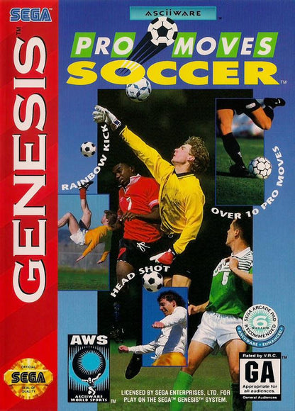 J2Games.com | Pro Moves Soccer (Sega Genesis) (Pre-Played - Game Only).