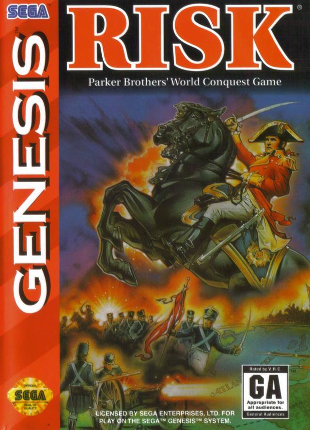 J2Games.com | Risk (Sega Genesis) (Pre-Played - Game Only).