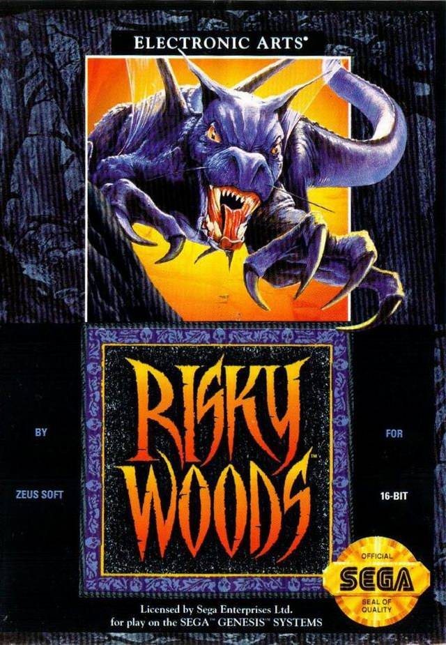 J2Games.com | Risky Woods (Sega Genesis) (Pre-Played - Game Only).
