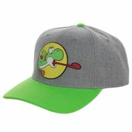 Hat Snapback: Super Mario Bros - Yoshi (Pre-Curved) (Clothing)