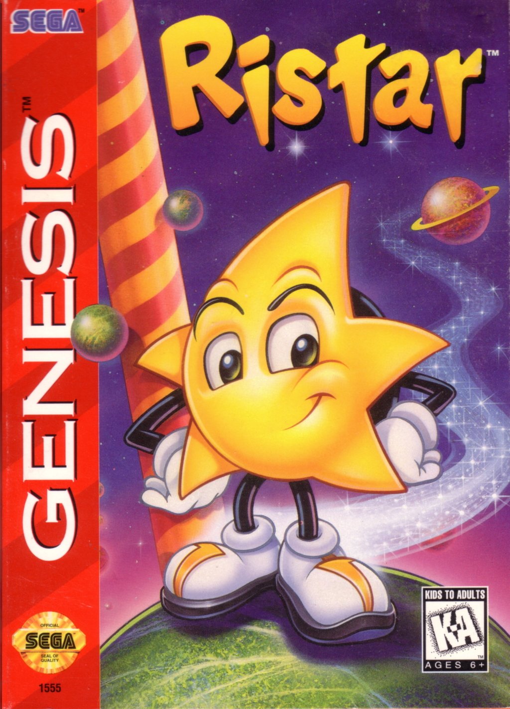 J2Games.com | Ristar (Sega Genesis) (Pre-Played - Game Only).