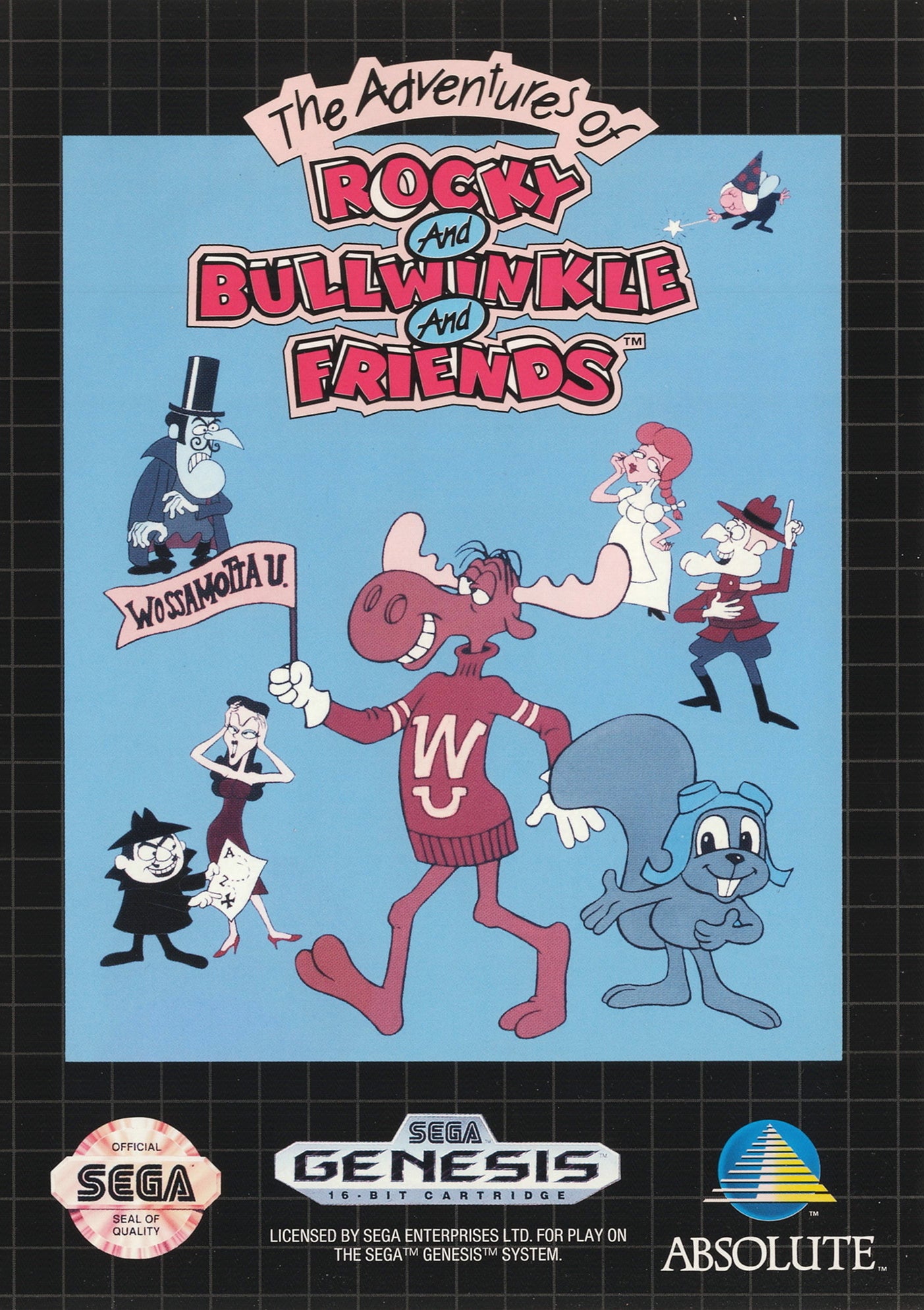 Las aventuras de Rocky y Bullwinkle y sus amigos (Sega Genesis)