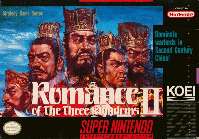 Romance of the Three Kingdoms II (Super Nintendo)