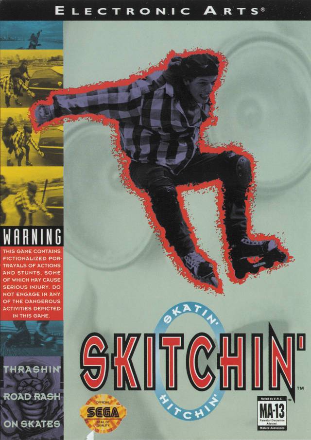 J2Games.com | Skitchin (Sega Genesis) (Pre-Played - Game Only).