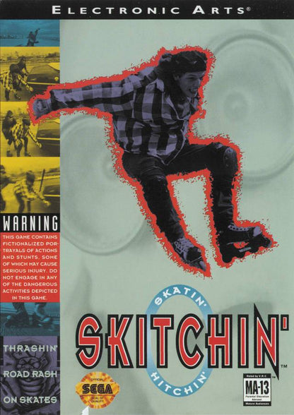J2Games.com | Skitchin (Sega Genesis) (Pre-Played - Game Only).
