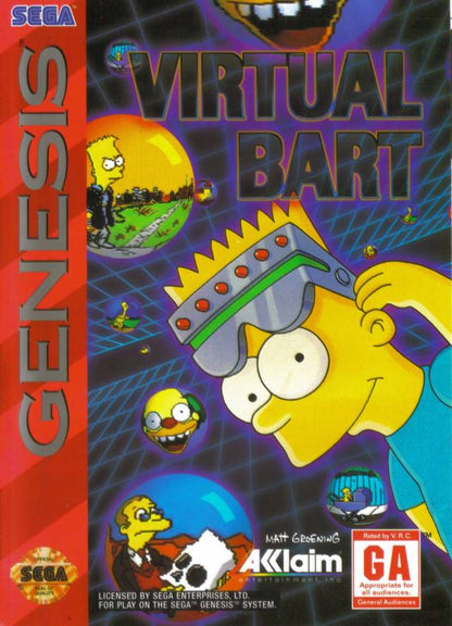 Virtual Bart (Sega Genesis)