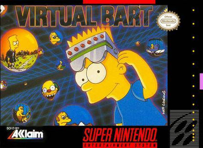 J2Games.com | Virtual Bart (Super Nintendo) (Pre-Played - Game Only).