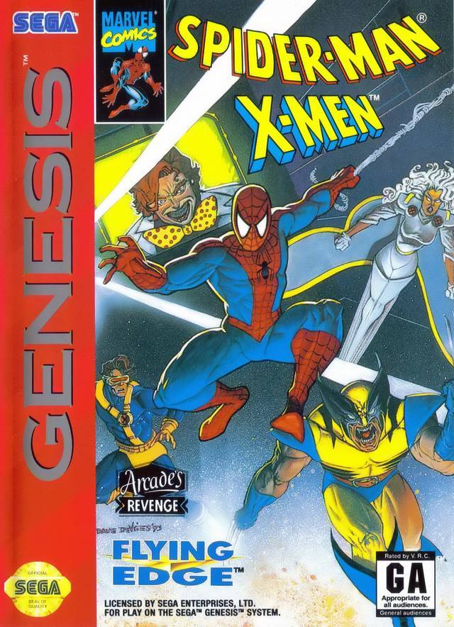 J2Games.com | Spiderman X-Men Arcade's Revenge (Sega Genesis) (Pre-Played - Game Only).