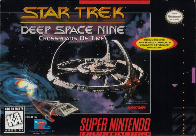 J2Games.com | Star Trek Deep Space Nine Crossroads of Time (Super Nintendo) (Pre-Played - Game Only).