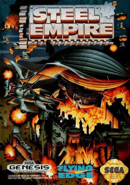 J2Games.com | Steel Empire (Sega Genesis) (Pre-Played - CIB - Very Good).