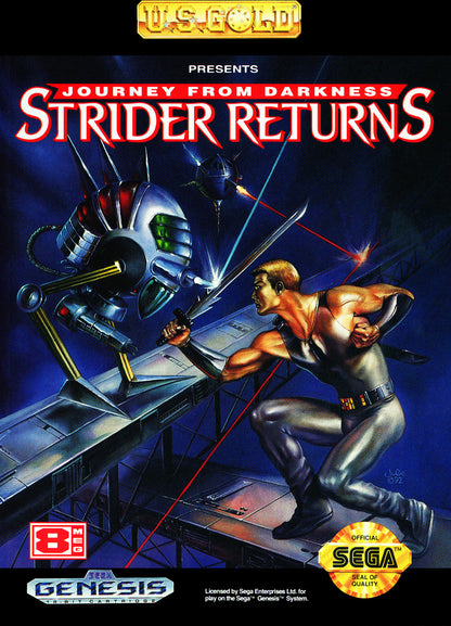 Strider Returns: Viaje desde la oscuridad (Sega Genesis)