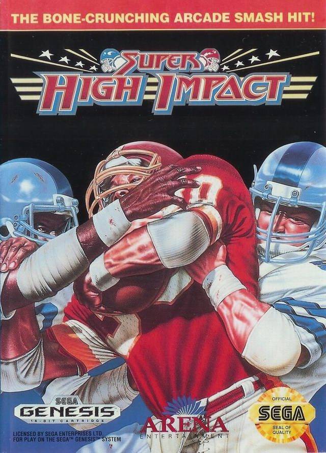 J2Games.com | Super High Impact (Sega Genesis) (Pre-Played - CIB - Good).