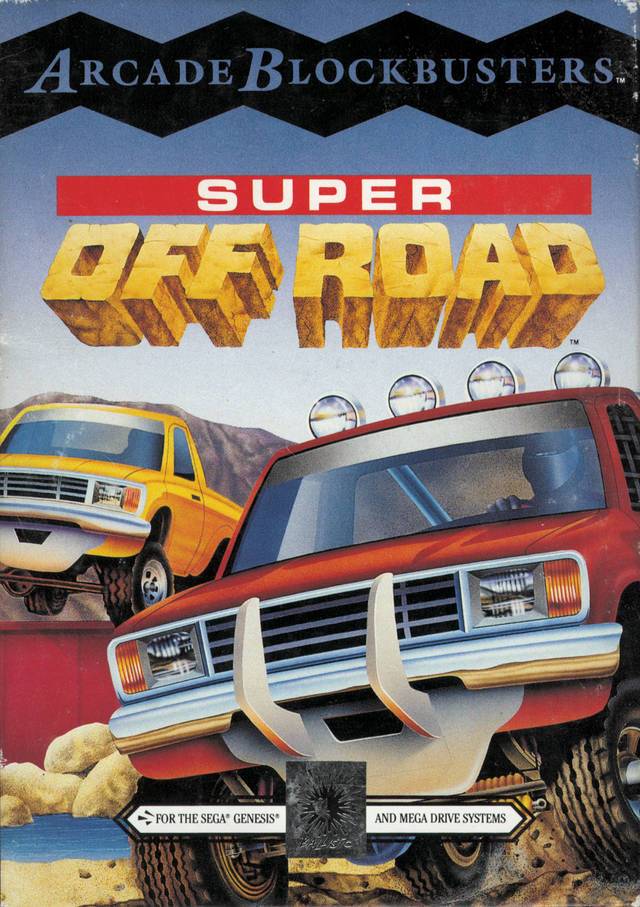 J2Games.com | Super Off-Road (Sega Genesis) (Pre-Played - Game Only).