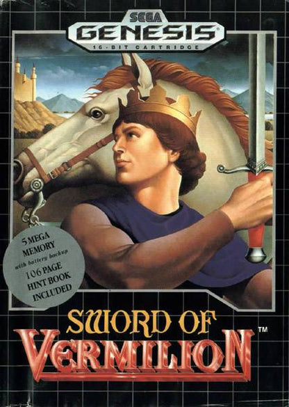 J2Games.com | Sword of Vermilion (Sega Genesis) (Pre-Played - Game Only).