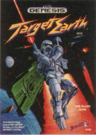 J2Games.com | Target Earth (Sega Genesis) (Pre-Played - Game Only).