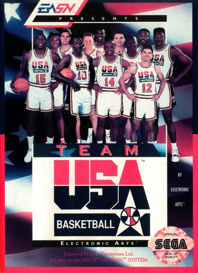 J2Games.com | Team USA Basketball (Sega Genesis) (Pre-Played - Game Only).
