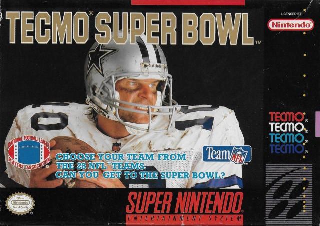J2Games.com | Tecmo Super Bowl (Super Nintendo) (Pre-Played - Game Only).