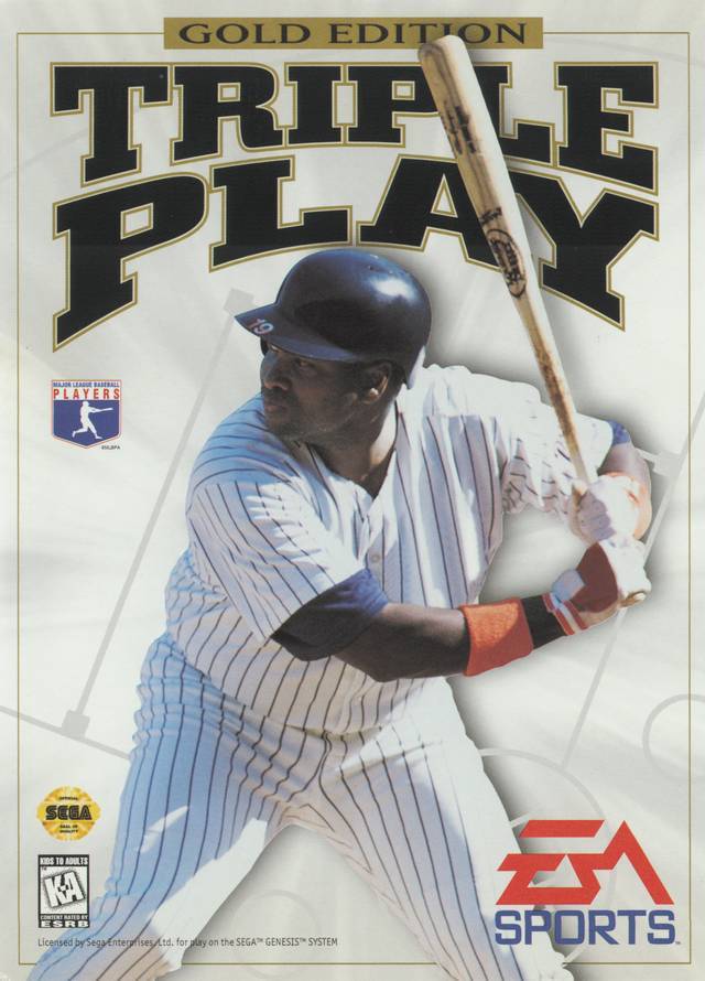 J2Games.com | Triple Play Gold (Sega Genesis) (Pre-Played - Game Only).