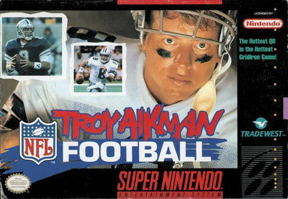 J2Games.com | Troy Aikman NFL Football (Super Nintendo) (Pre-Played - Game Only).