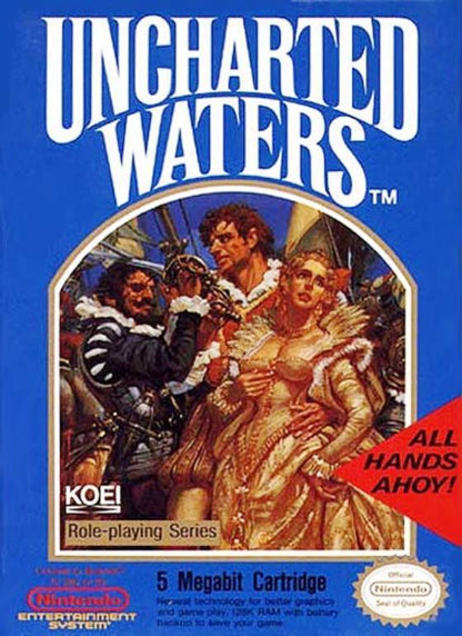 J2Games.com | Uncharted Waters (Nintendo NES) (Pre-Played).